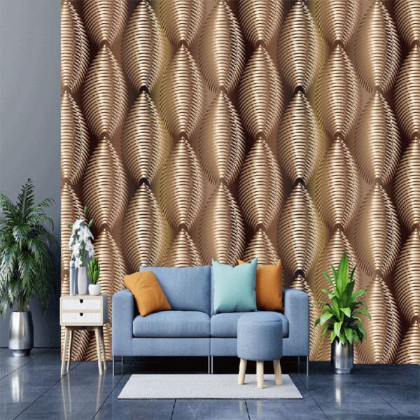 "Luxury 3D Abstract Pattern Wallpaper" - Image 6