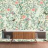 "Vintage Chinoiserie Garden Wallpaper featuring elegant and timeless designs"