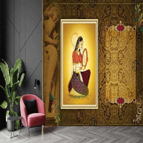 "Indian Heritage Art Wallpaper" - Image 5