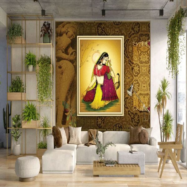 Heritage Ragini Art Wallpaper - Image 5