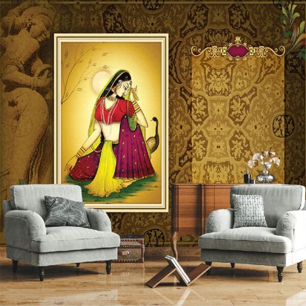 Heritage Ragini Art Wallpaper