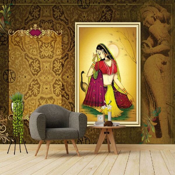 Heritage Ragini Art Wallpaper - Image 3