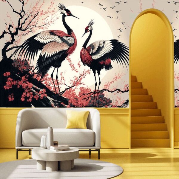 "Luxury Cherry Blossom Wall Art" - Image 3