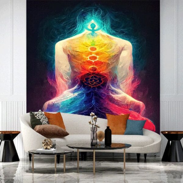 "Powerful Chakra Mandala Flow Wallpaper" - Image 4