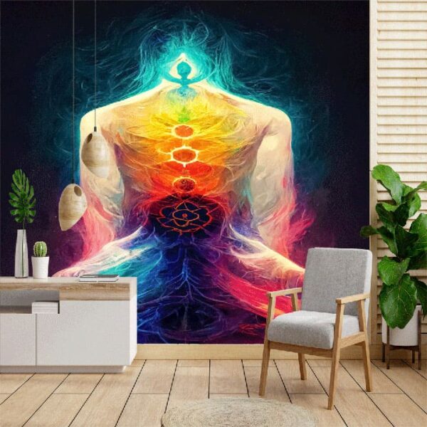 "Powerful Chakra Mandala Flow Wallpaper" - Image 2