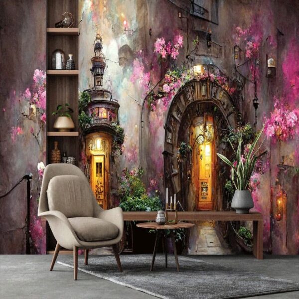 "Fantasy Doors in Urban Landscape" - Image 7