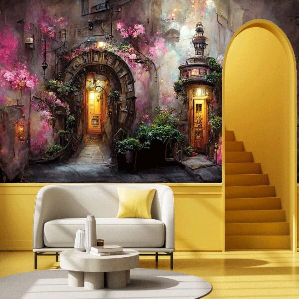 "Fantasy Doors in Urban Landscape" - Image 2