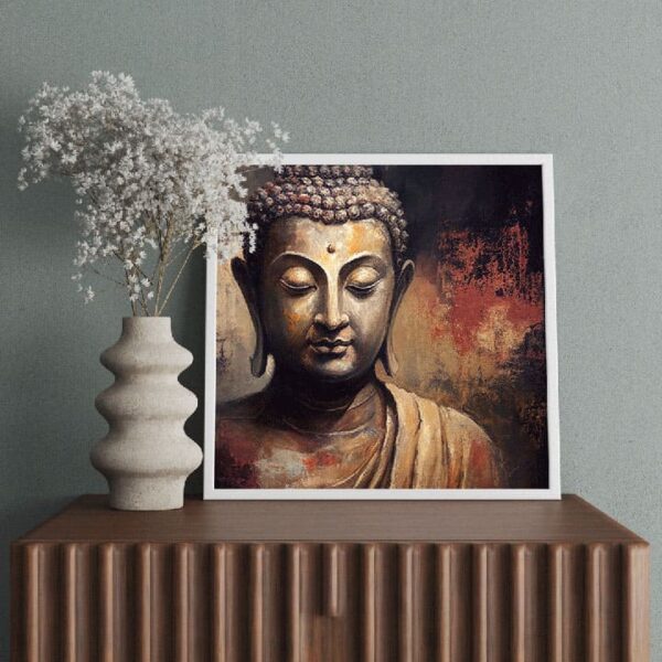 "Spiritual Buddha Meditation Canvas Art Decor" - Image 4