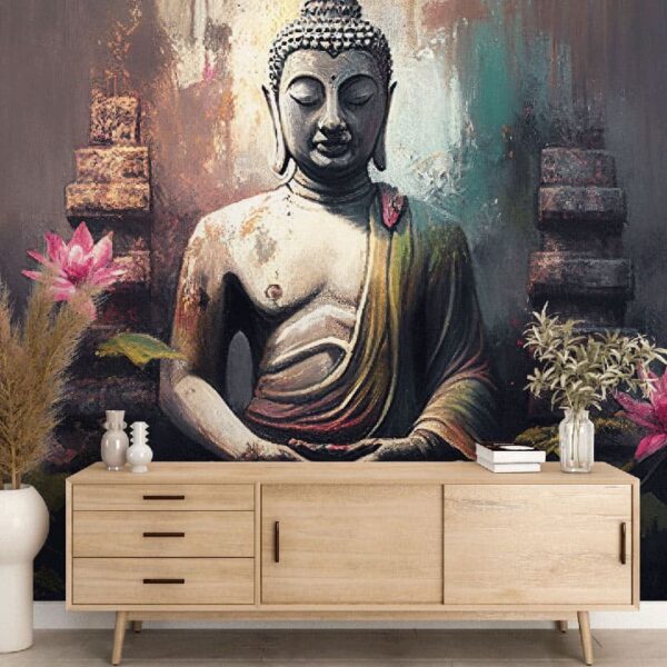 "Enlightened Buddha Wallpaper" - Image 5