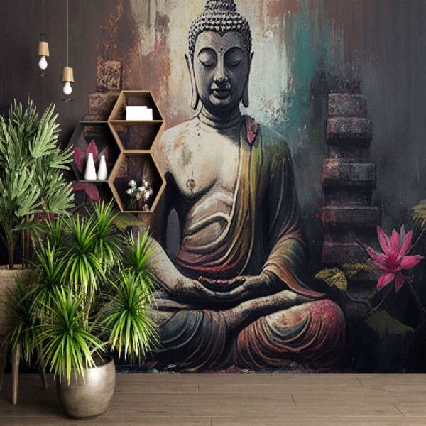 "Enlightened Buddha Wallpaper"