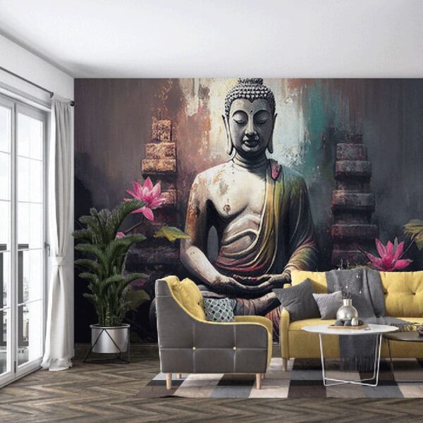 "Enlightened Buddha Wallpaper" - Image 3