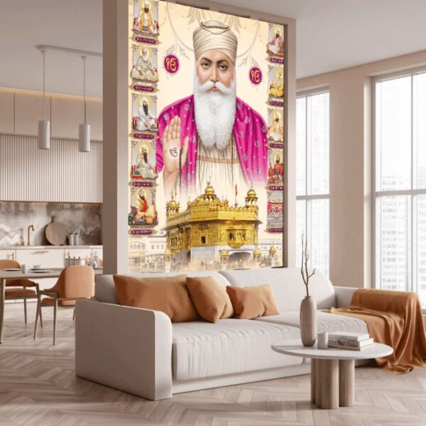 "Guru Nanak Golden Temple Wallpaper" - Image 6