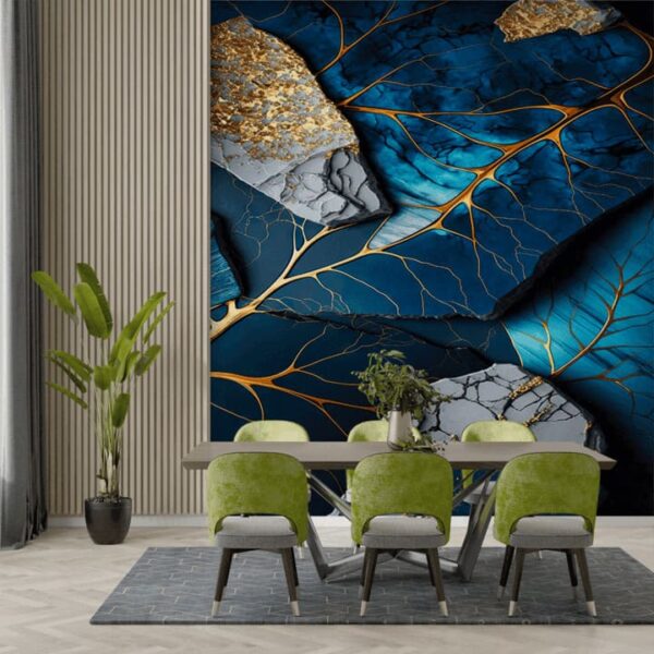 "Abstract Marble Ink Tiles Art for Homes & Offices" - Image 4