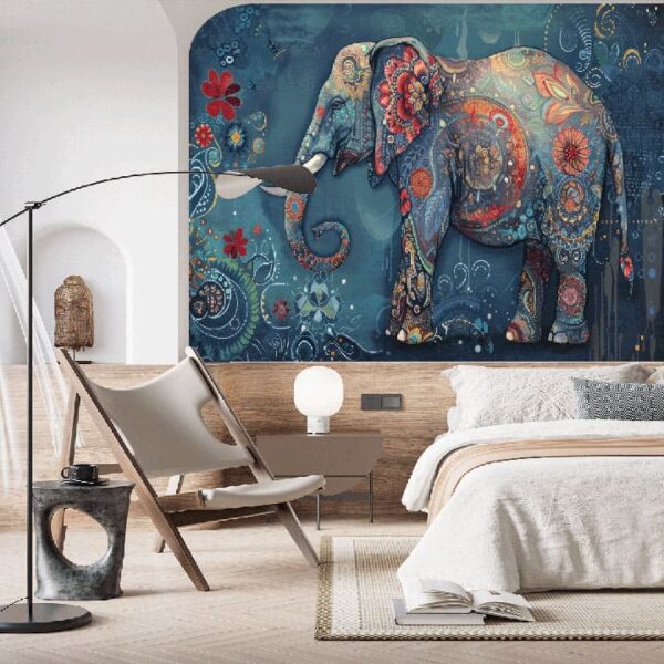 "Artistic Elephant Wallpaper" - Image 6