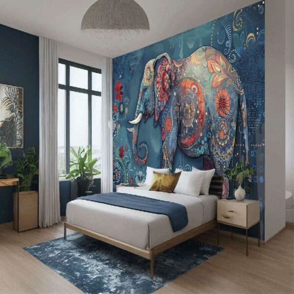 "Artistic Elephant Wallpaper" - Image 3