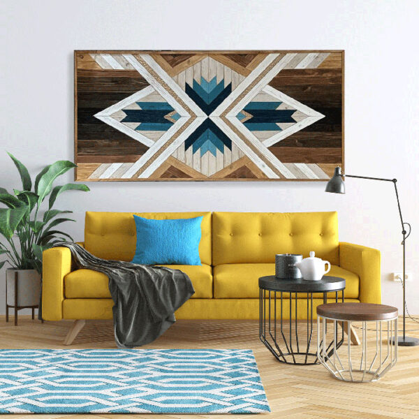 "Modern Boho Wooden Art" - Image 5