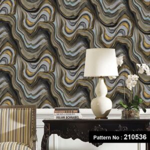 "Artistic 3D wallpaper for personal spaces"