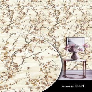 Chinoiserie Flower Branch Wallpaper for Interiors, Elegant Floral Wallpaper Designs, Premium Chinoiserie Wall Art, Stylish Floral Wall Decor